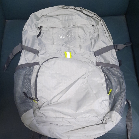 Gray Backpack for Men - Picture 1 of 8